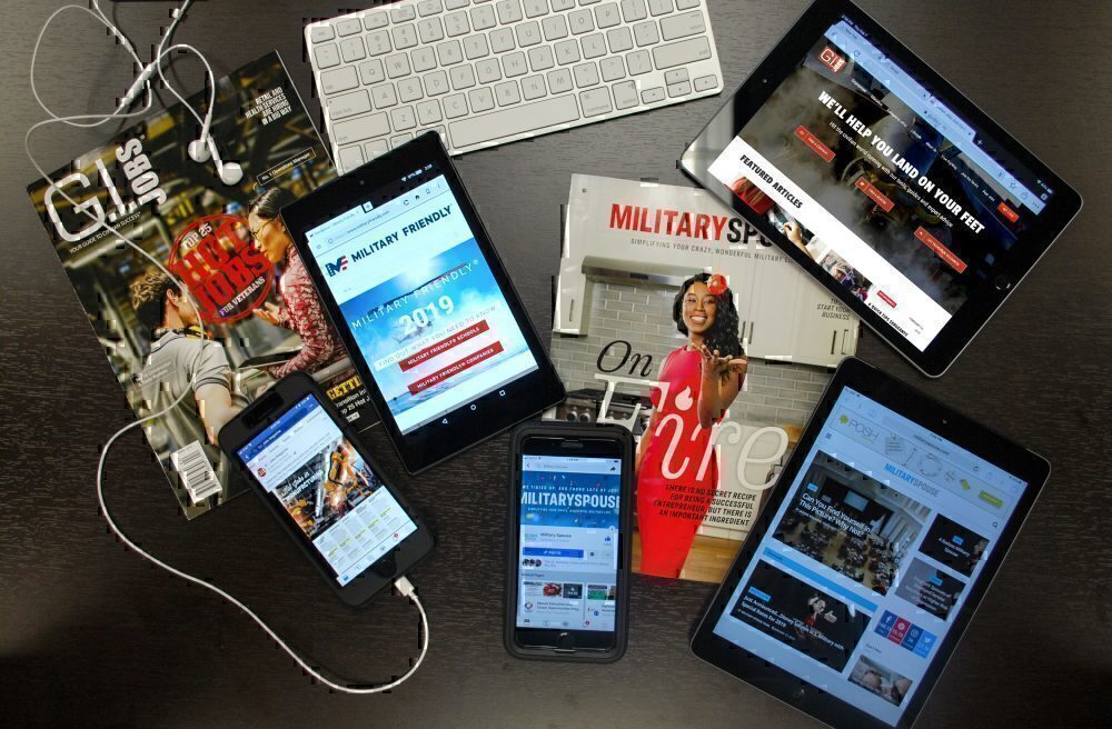 Multiple media sources for Military Recruitment Marketing