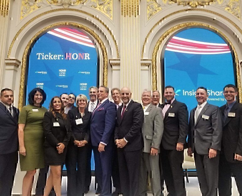 NYSE VIQTORY team HONR veterans stock market