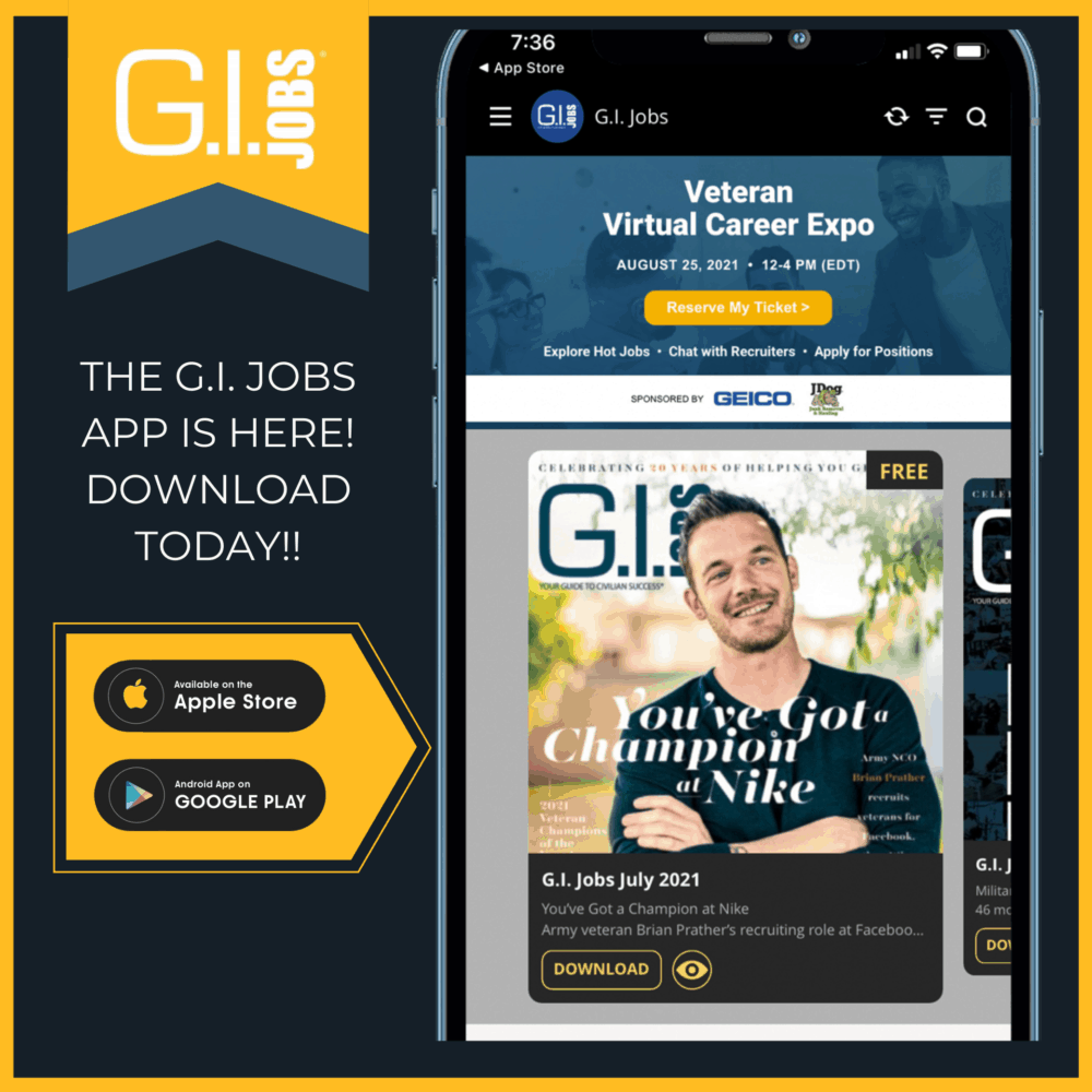 G.I. Jobs App