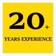 20 plus years experience